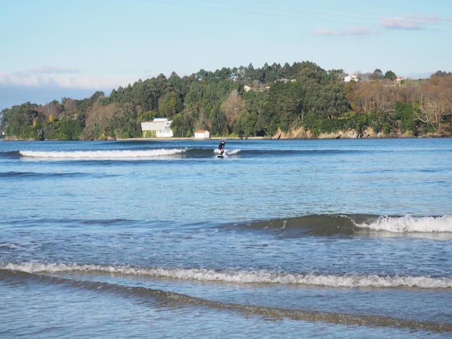 O Pedrido Beach House Bergondo 外观 照片